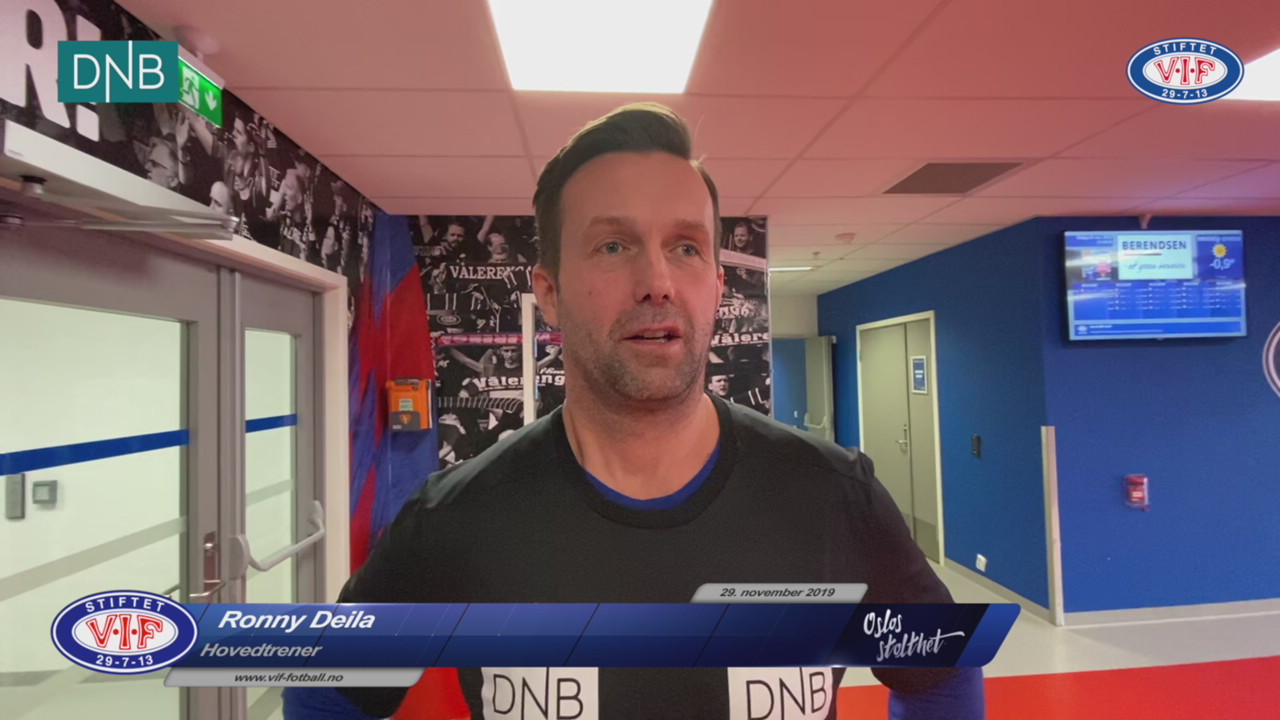 Ronny om siste serierunde mot Mjøndalen 2019